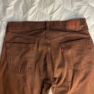 Levi’s 501 Vtg Jeans Size 10 Inseam 31 inches Women’s Brown-Maroon